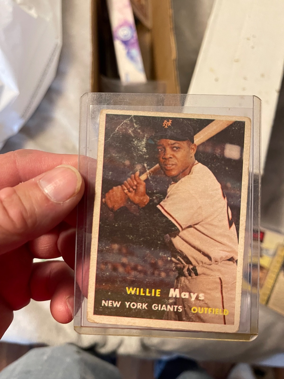 1957 Topps - Willie Mays #10 1957 Topps - Willie Mays #10