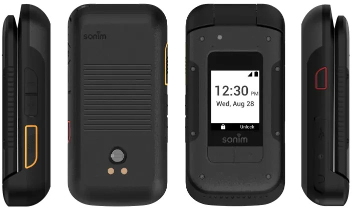 Sonim XP3 Plus 5G X320 T-Mobile Ultra Rugged Flip Phone - With Camera - Open Box