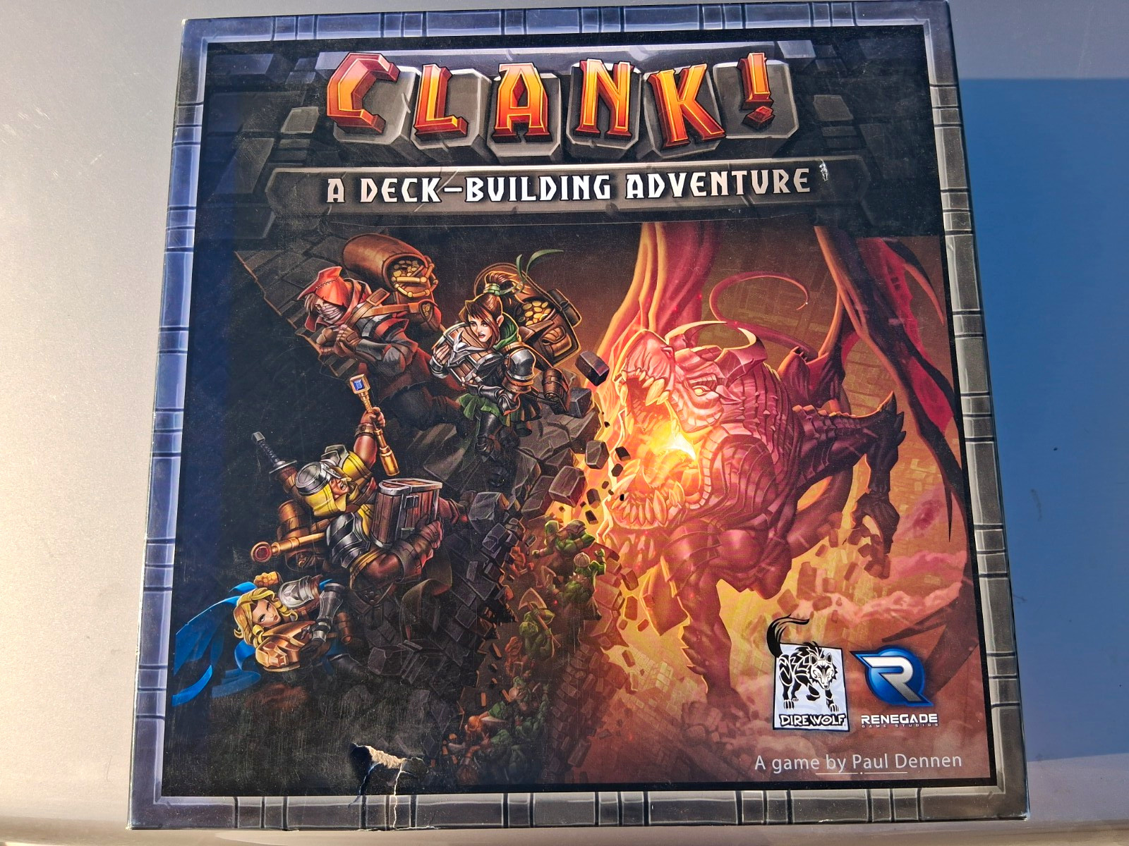 Renegade Game Studios Clank Deck-Building Fantasy Board Game 2+ Players 12+