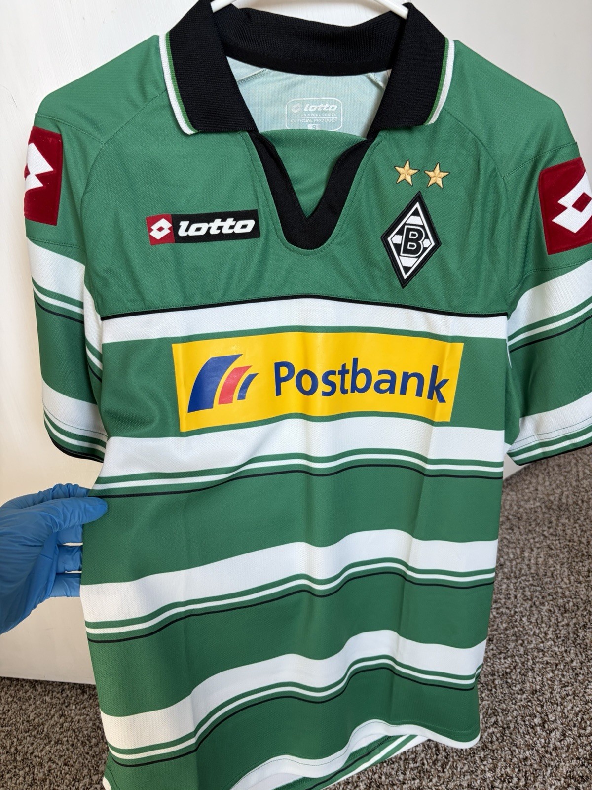 Borussia Monchengladbach NWT Rare 2012-13 Away Jersey Size S - Kit - Bundesliga