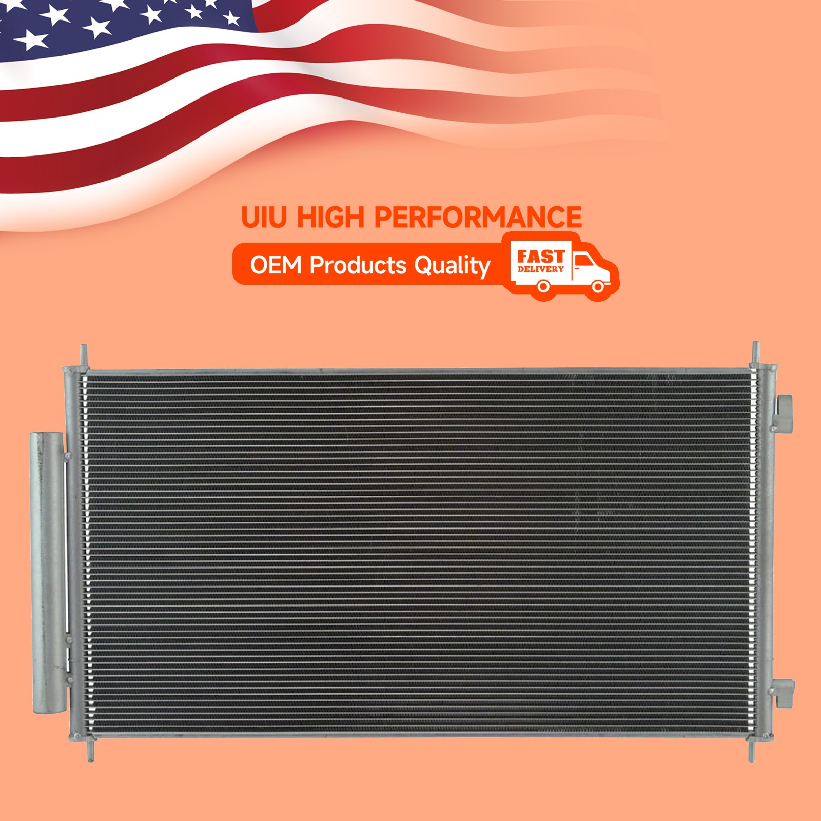 CU3599 AC A/C Condenser for 2007 2008 2009-2011 Honda CR-V CRV 2.4L Aluminum