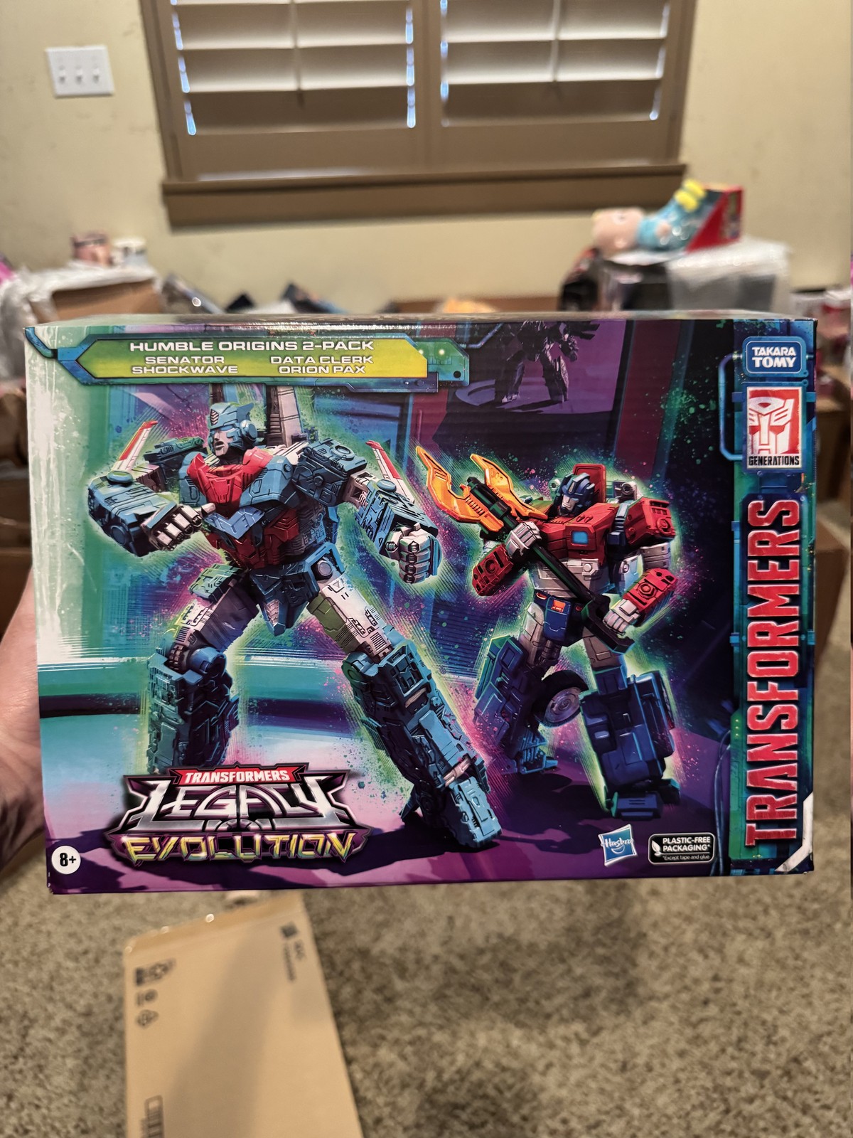 Transformers Legacy Evolution Humble Origins 2-Pack Shockwave & Orion Pax Transformers Legacy Evolution Humble Origins 2-Pack Shockwave & Orion Pax