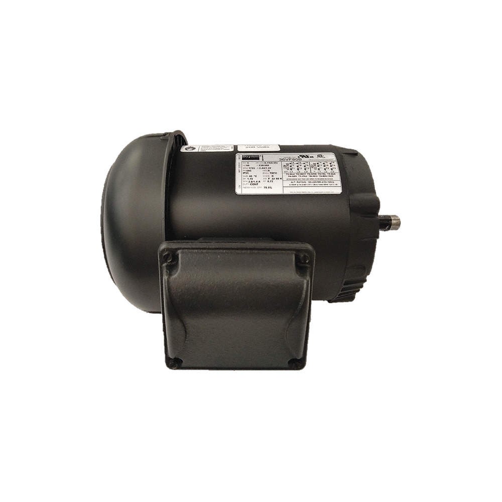 DAYTON 36VF80 GP Motor,3/4 HP,1,720 RPM,230/460V,56C 36VF80