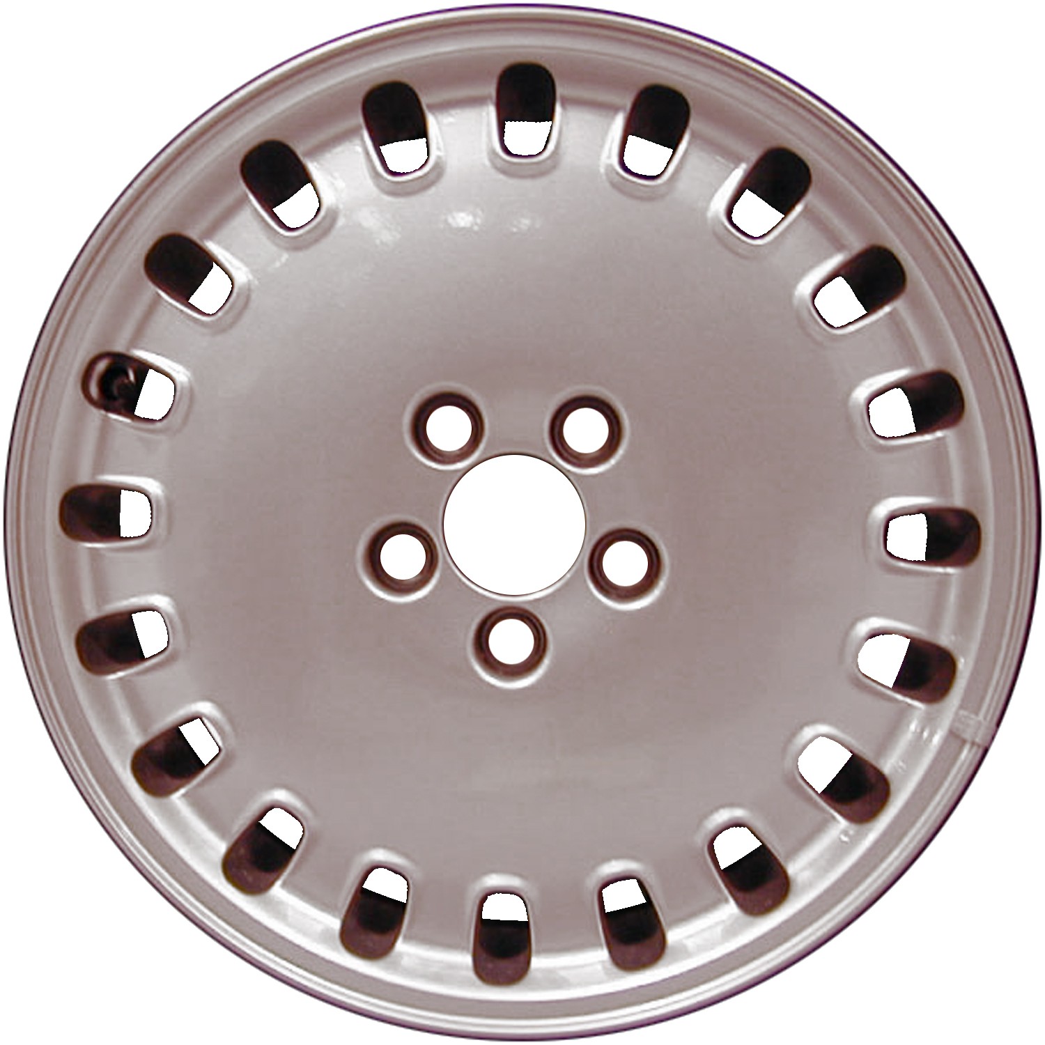 17x7 20 Slot Refurbished Aluminum Wheel Painted Silver 560-70212