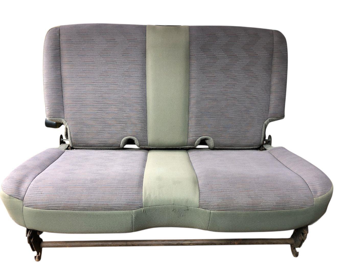 2005 Jeep Wrangler Rear Seat Fold Down Cloth Khaki *Light Stains Small Rip* OEM