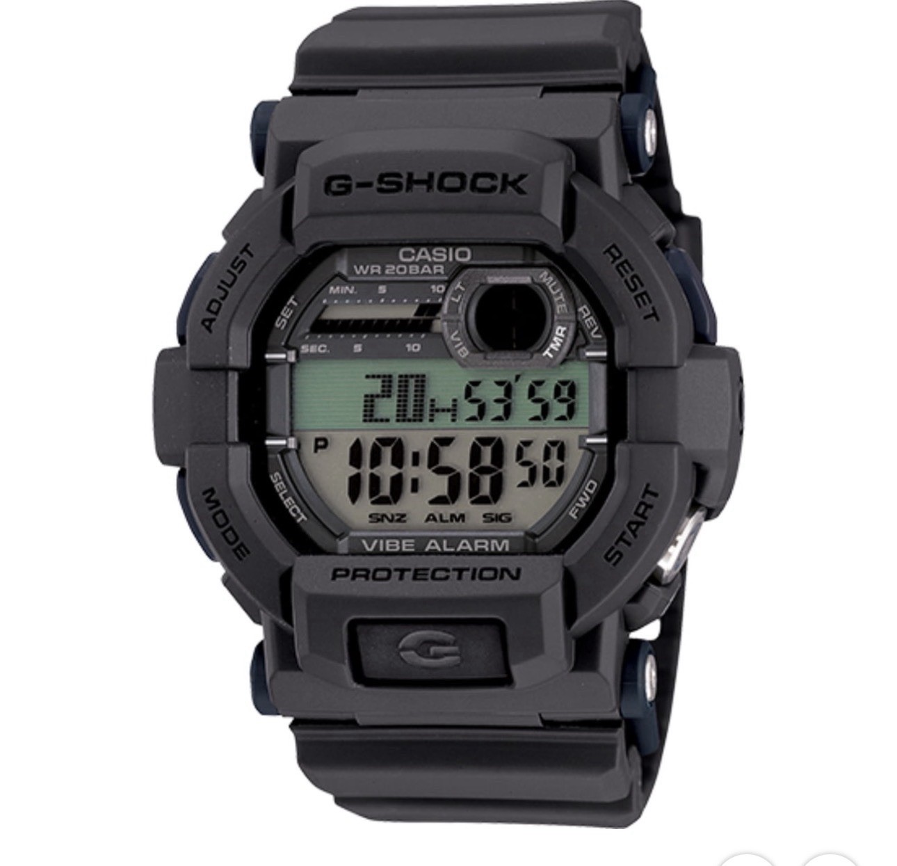 Casio G350 Men\'s G-Shock Watch with Gray Resin Strap - Brand New With Papers Casio G350 Men\'s G-Shock Watch with Gray Resin Strap - Brand New With Papers