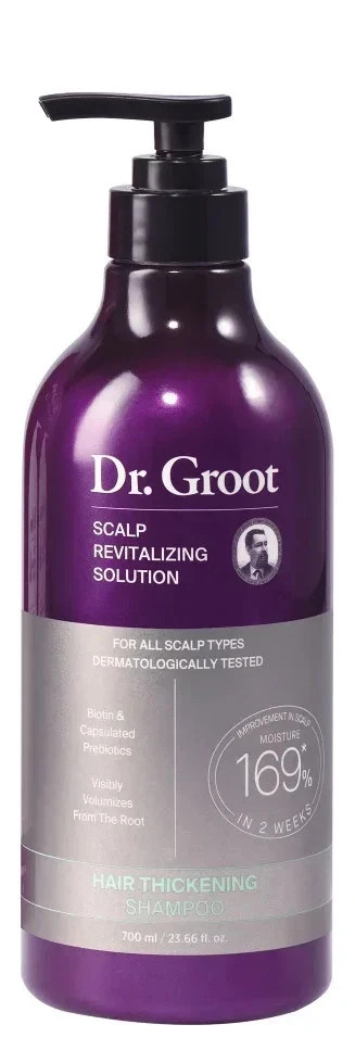 Dr. Groot Scalp Revitalizing Shampoo 23.6 fl oz Pump Bottle – Hair Thickening
