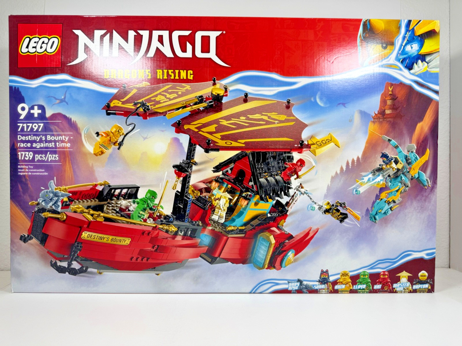 Lego Ninjago set#71797: Destiny’s Bounty Race Against Time New & Sealed Lego Ninjago set#71797: Destiny’s Bounty Race Against Time New & Sealed