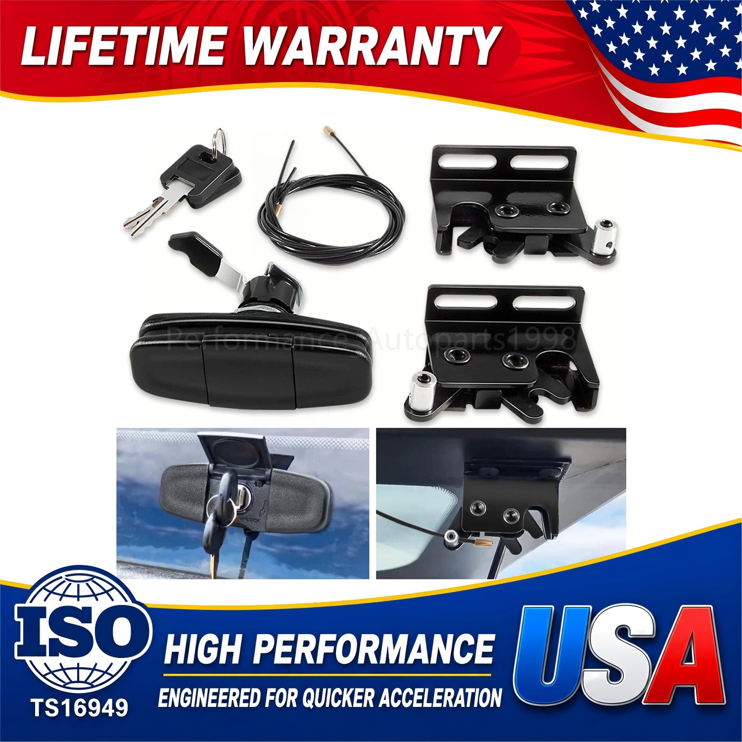 For Leer Truck Cap and Tonneau cover Twist Lock / Handle & Latches 83514 / 83515