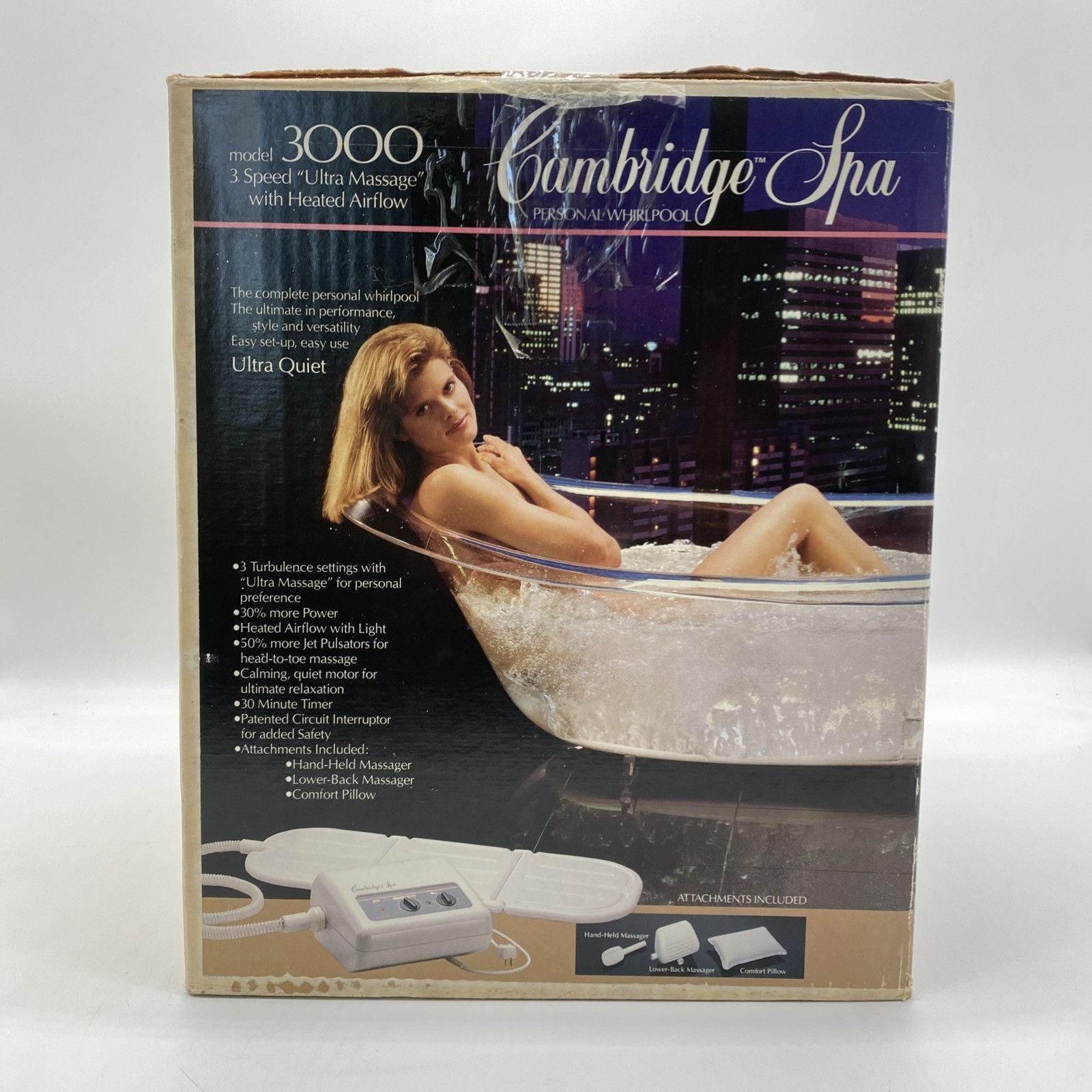 Vintage 1988 Cambridge Spa Personal Whirlpool Model 3000 Brand New Sealed Vintage 1988 Cambridge Spa Personal Whirlpool Model 3000 Brand New Sealed
