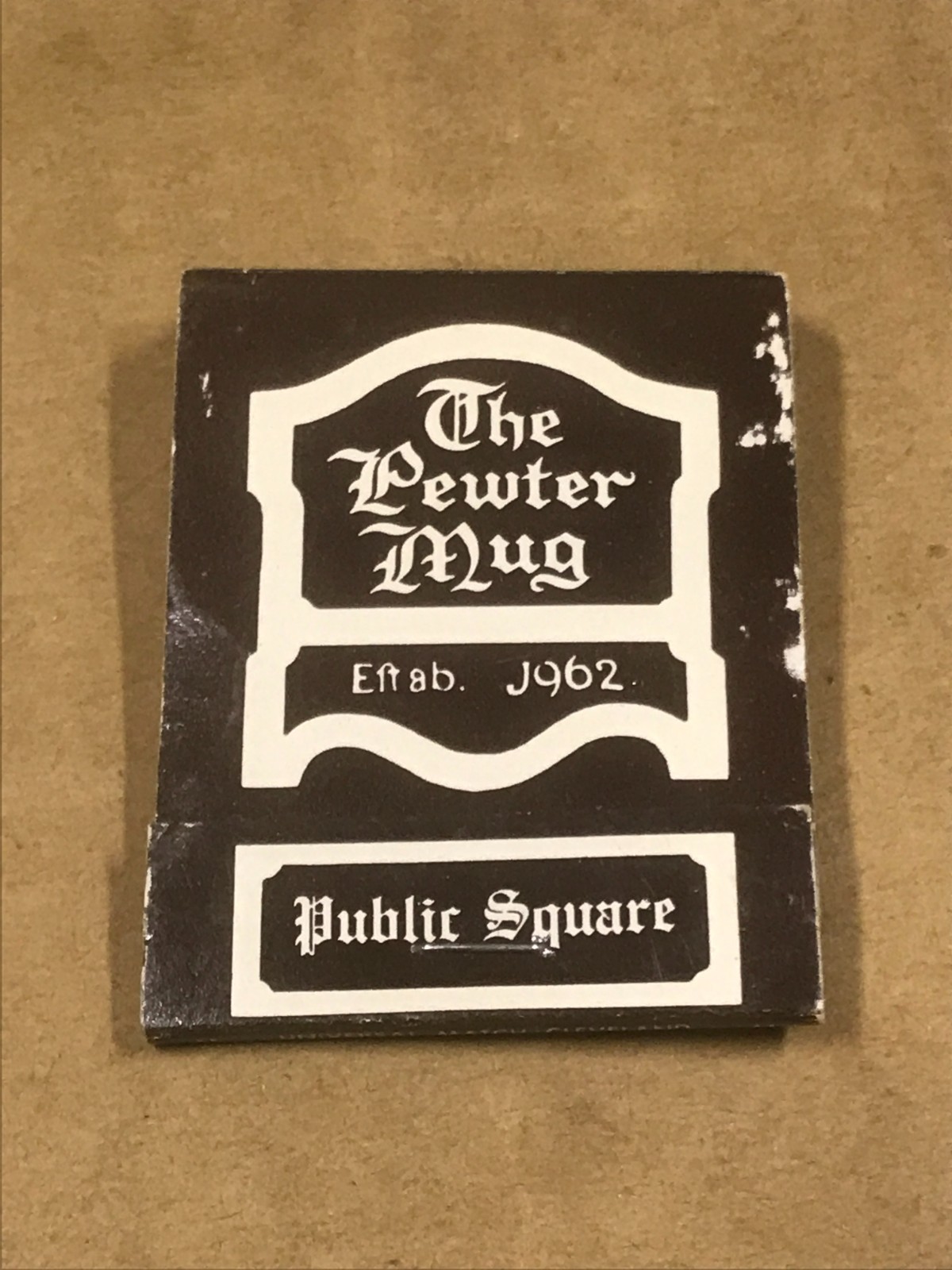 Vintage New/Unstruck The Pewter Mug - Matchbook, Matchcover