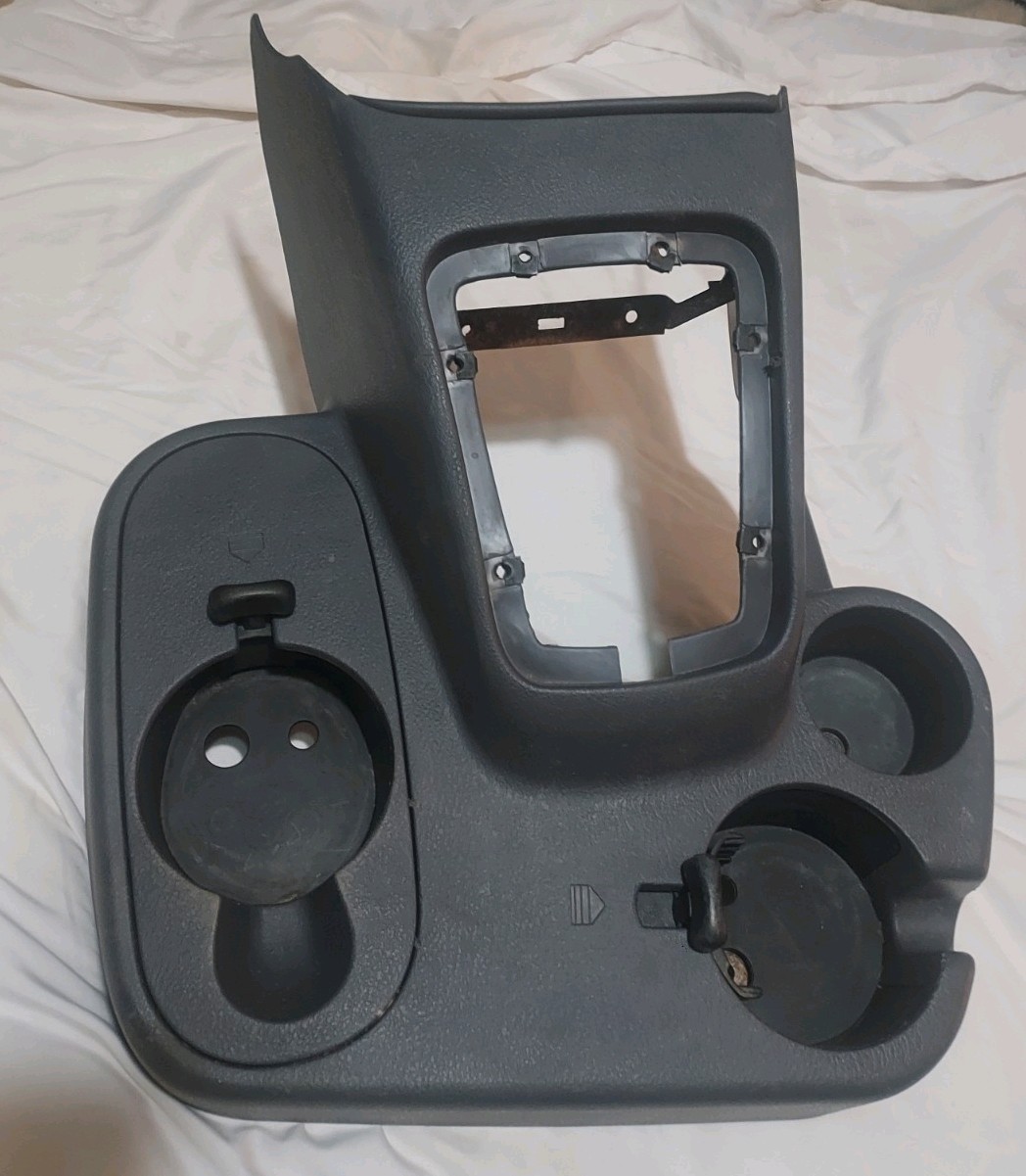 1998-2001 Dodge Ram 1500 2500 3500 Manual Shift Floor Console Bezel Cup Holders