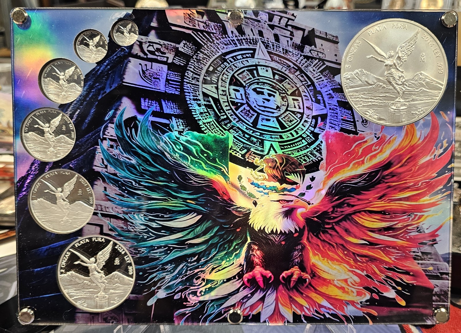 Mexican Display for coins Mexican Display for coins
