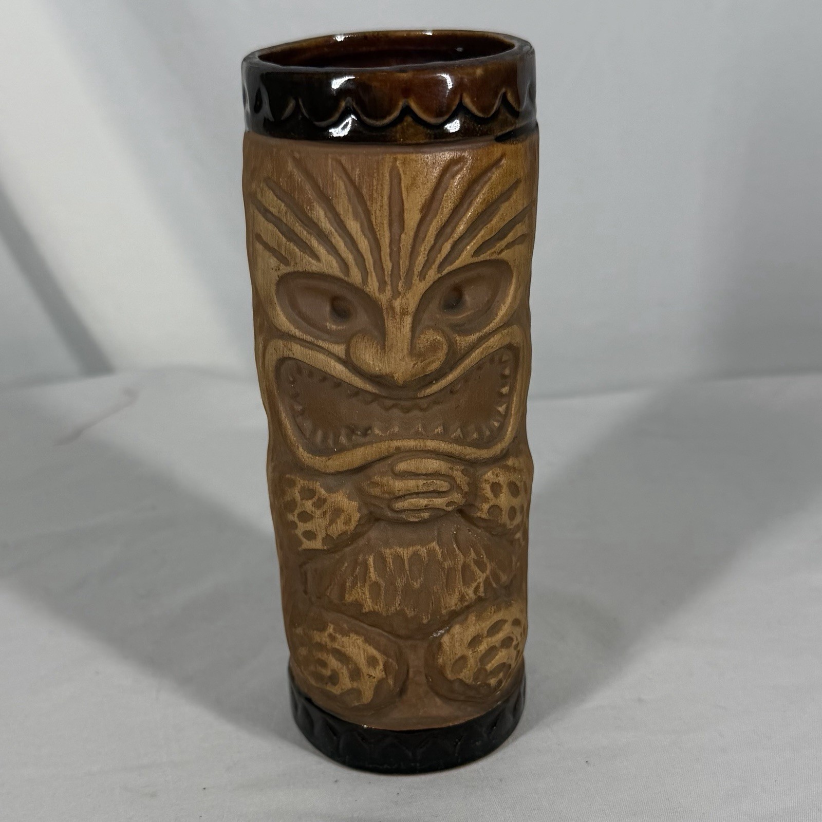 Vintage Kon-Tiki  Tiki Mug – Designed by S Crane – Cleveland Ohio 1970s-80s