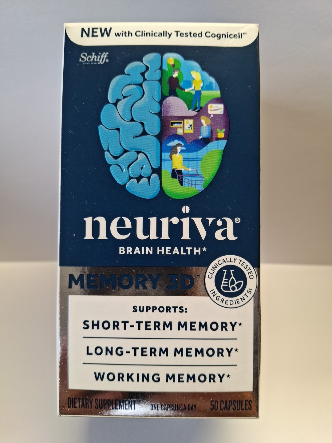 Neuriva Brain Health Memory 3D 50 Capsules Neuriva Brain Health Memory 3D 50 Capsules