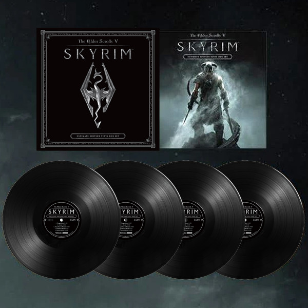 Skyrim Ultimate Edition Vinyl Record Soundtrack 4 LP Box Set - 180g - VGM OST Skyrim Ultimate Edition Vinyl Record Soundtrack 4 LP Box Set - 180g - VGM OST