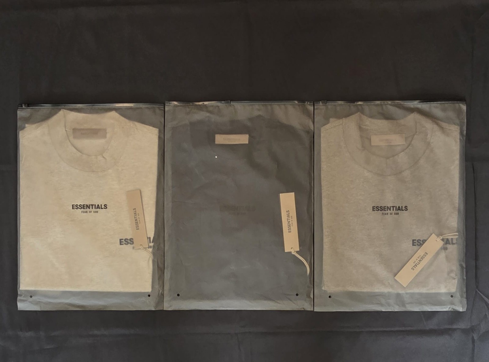 T shirt Essent1als FOG Stretch Limo (Black)✅ All Sizes
