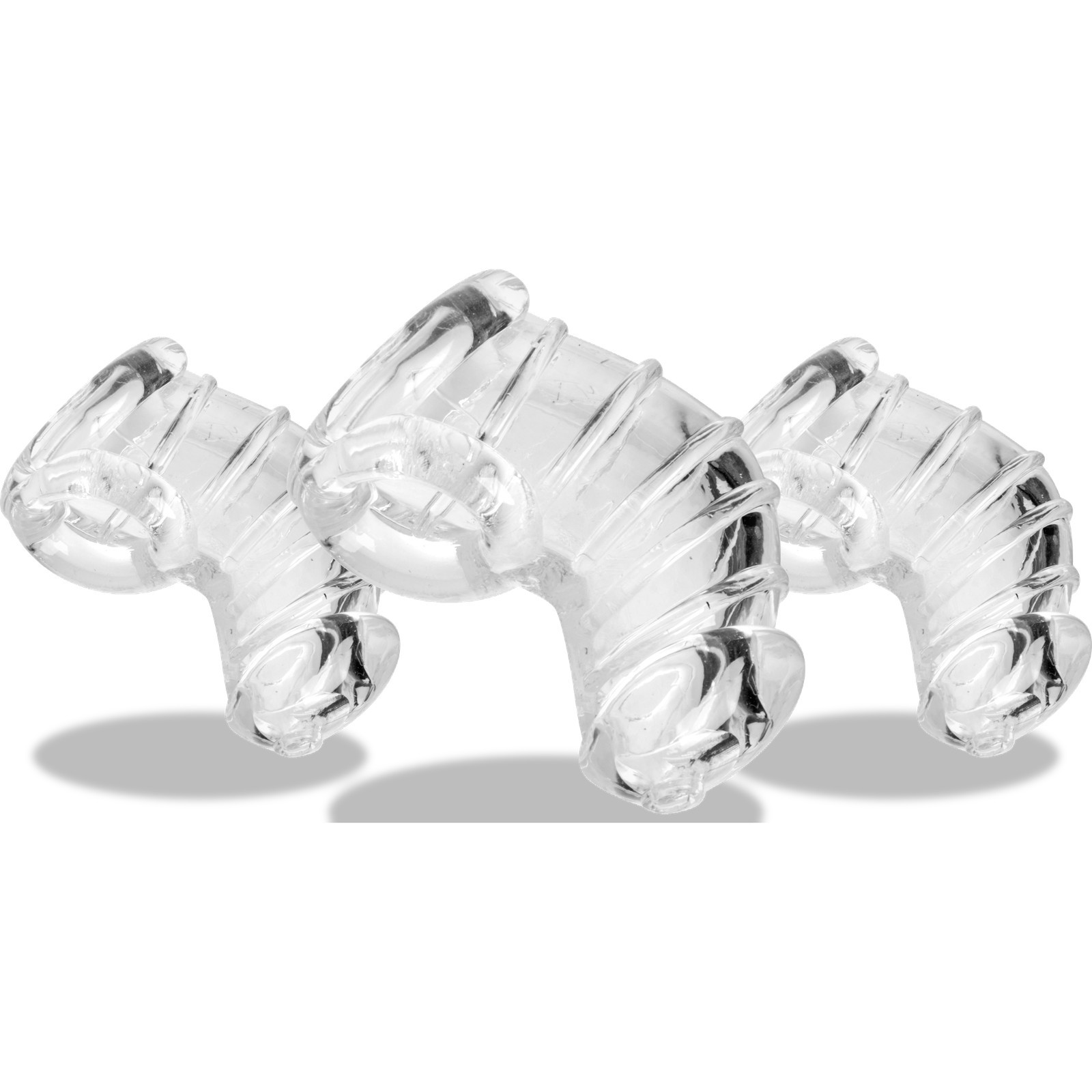 Adult Xr Brands Detained Soft Body Chastity Cage Clear Hp-Ms-Ae408 3 Pack Adult Xr Brands Detained Soft Body Chastity Cage Clear Hp-Ms-Ae408 3 Pack