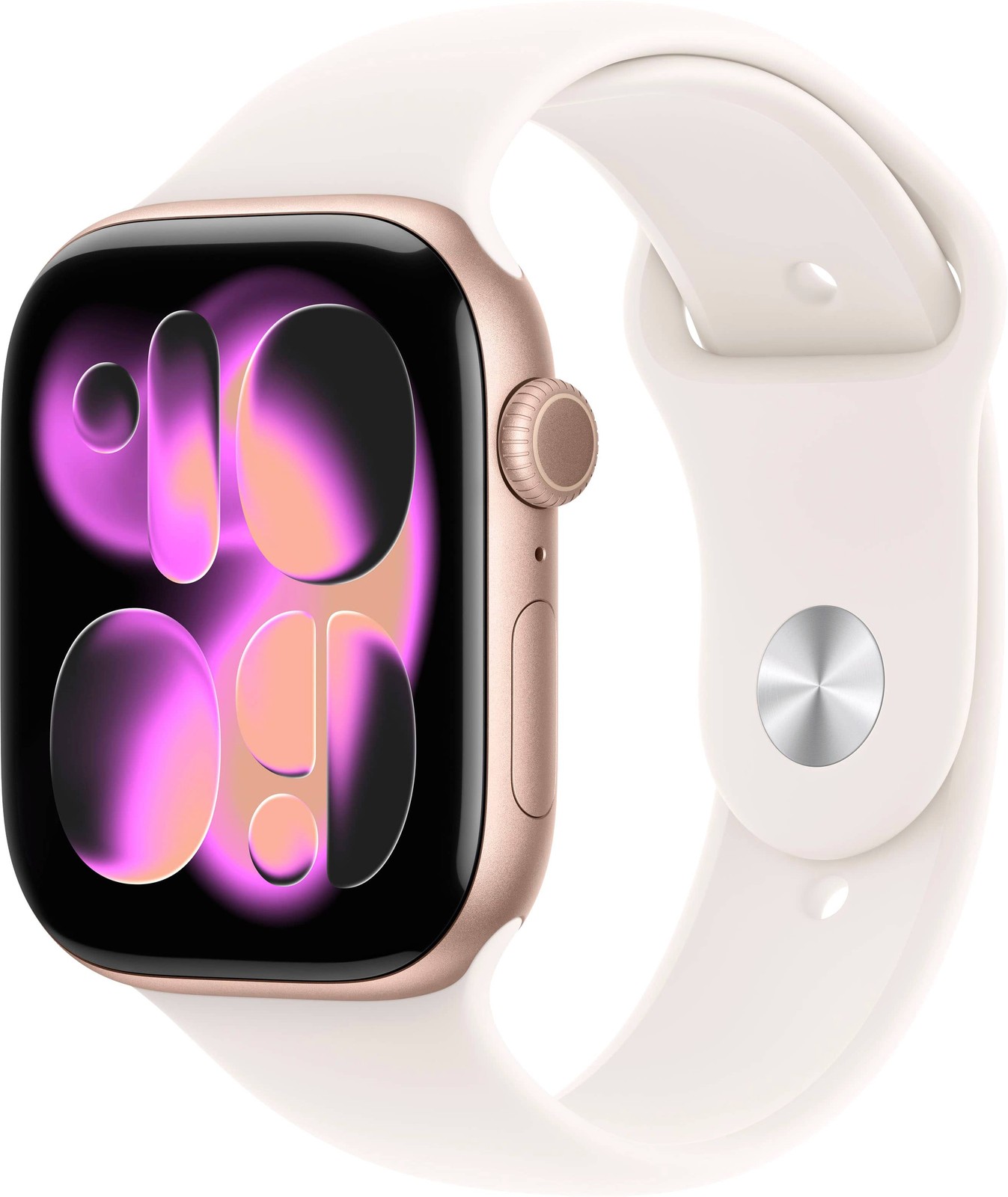 Apple Watch Gen 11 Series 11 46mm Rose Gold Aluminum - Light Blush Sport Band
