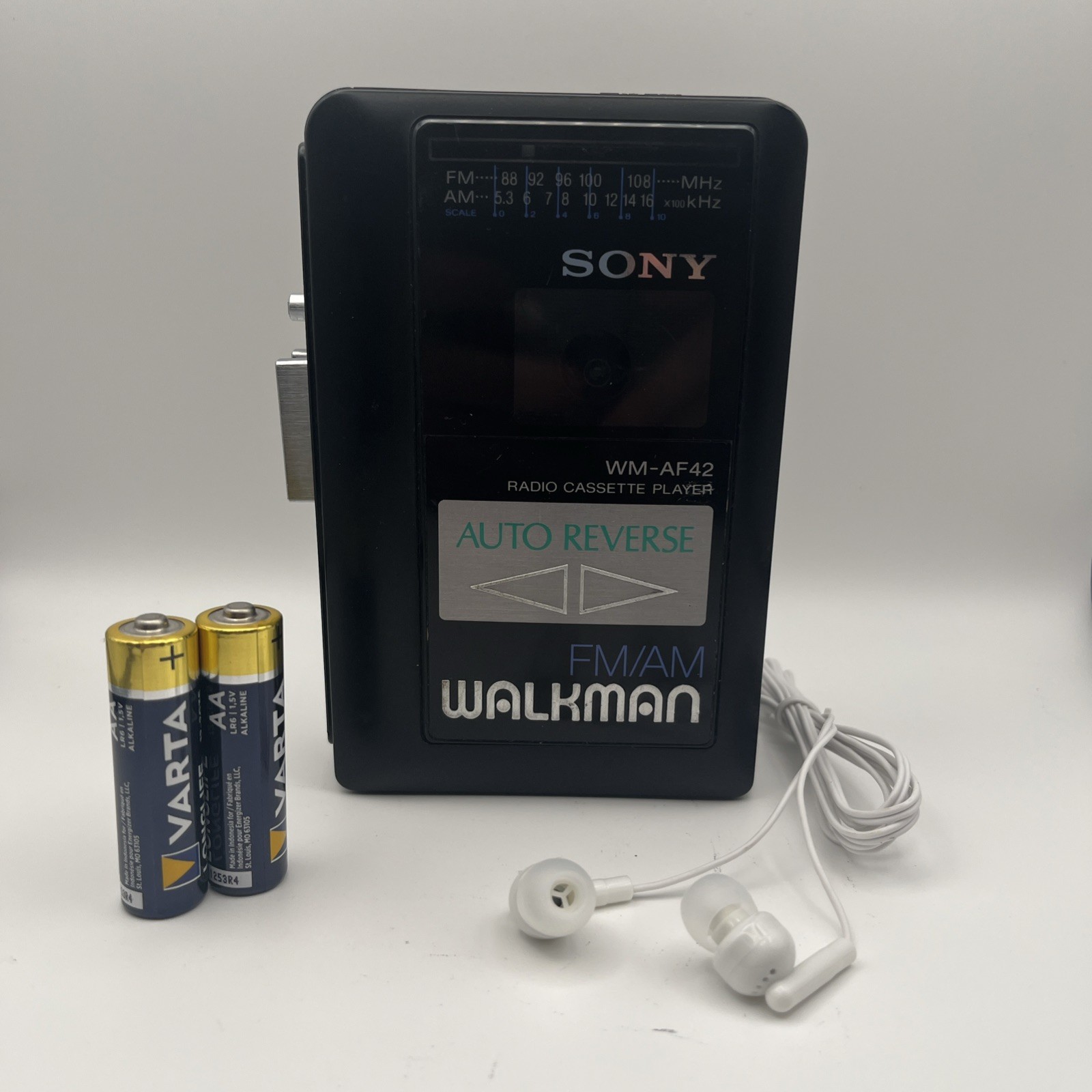 Fully Serviced Sony WM-AF42 Walkman AM/FM Cassette Player Tested Working Japan