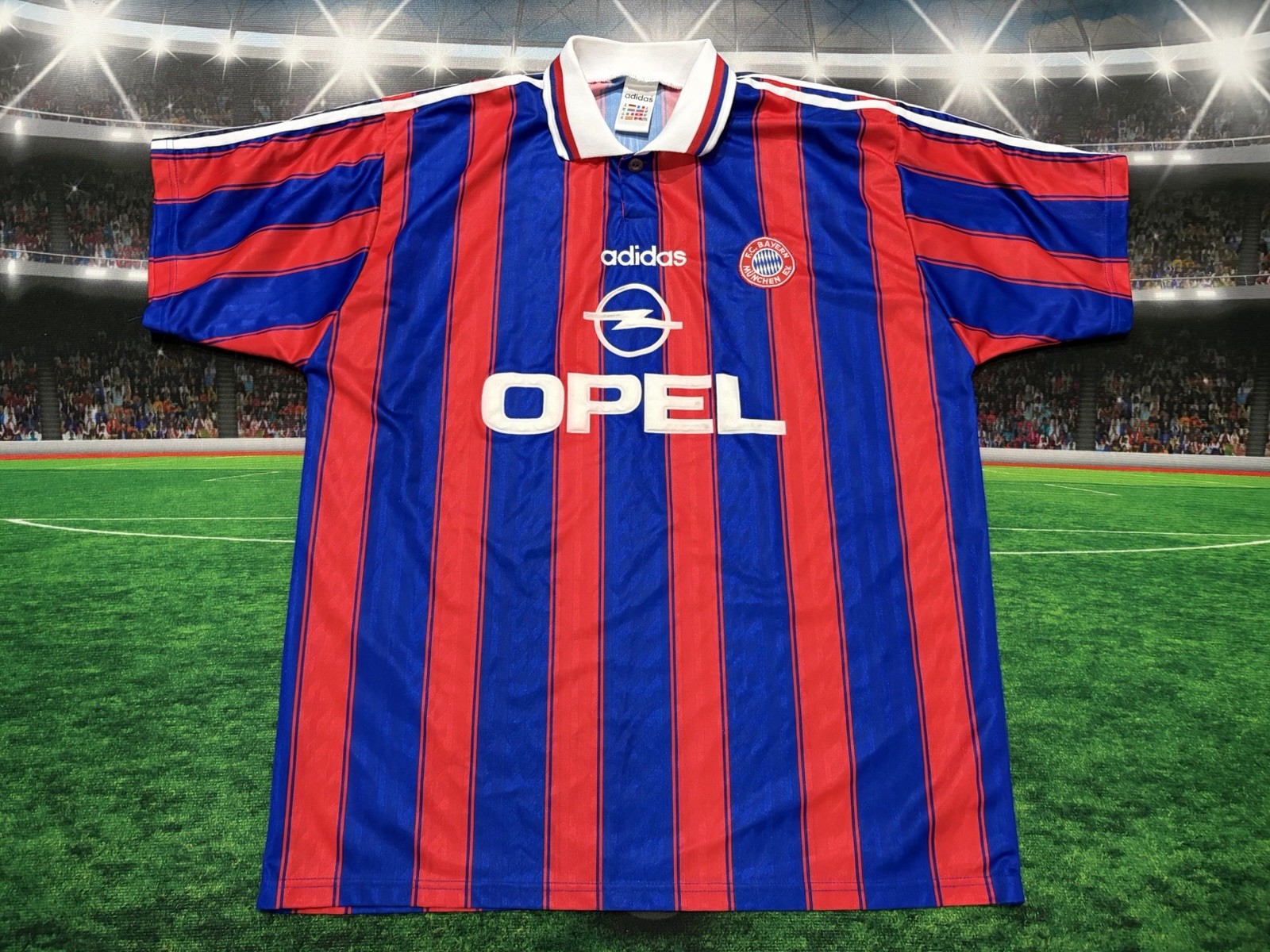 Bayern München Vintage 1995-97 Adidas XL Soccer Jersey Preowned