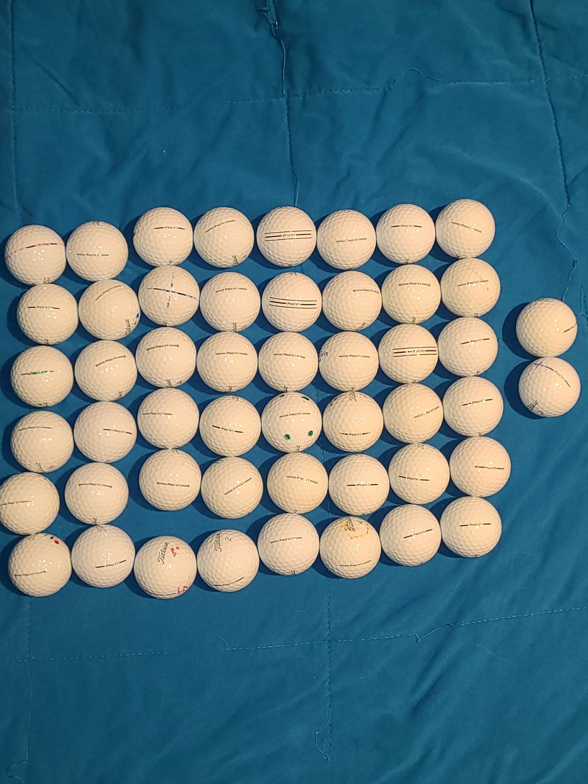 50 Titleist Pro V1 AAAAA Mint Used Golf Balls 5A 50 Titleist Pro V1 AAAAA Mint Used Golf Balls 5A