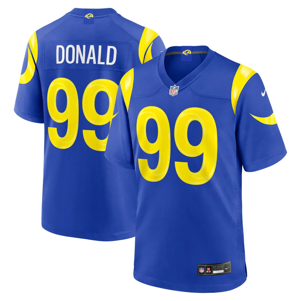 Men's Los Angeles Rams Aaron Donald Nike Royal Game Jersey