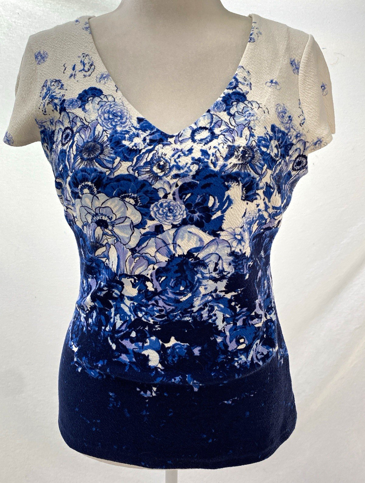 Anthropologie Blouse by Postmark - L Blue/White - NWOT Anthropologie Blouse by Postmark - L Blue/White - NWOT