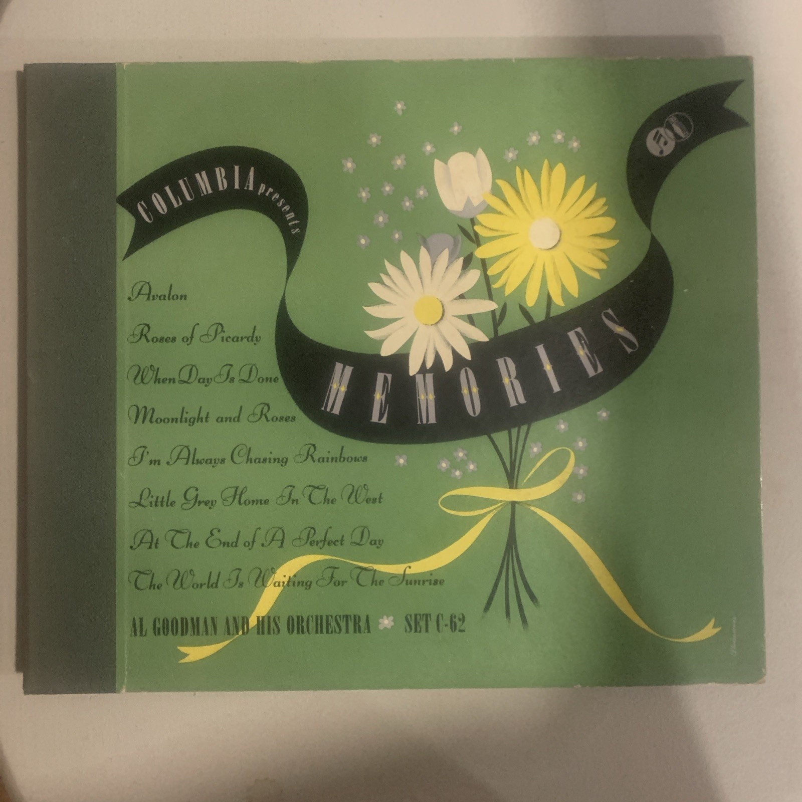 Al Goodman, 78 rpm Album(4), V, Memories, C-62