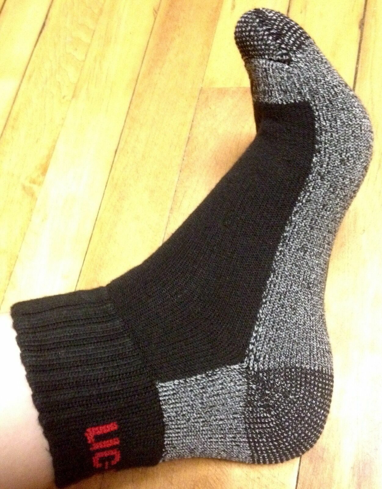 12 Pairs Mens Black Snap On Tools Ankle Socks Large  to USA   New
