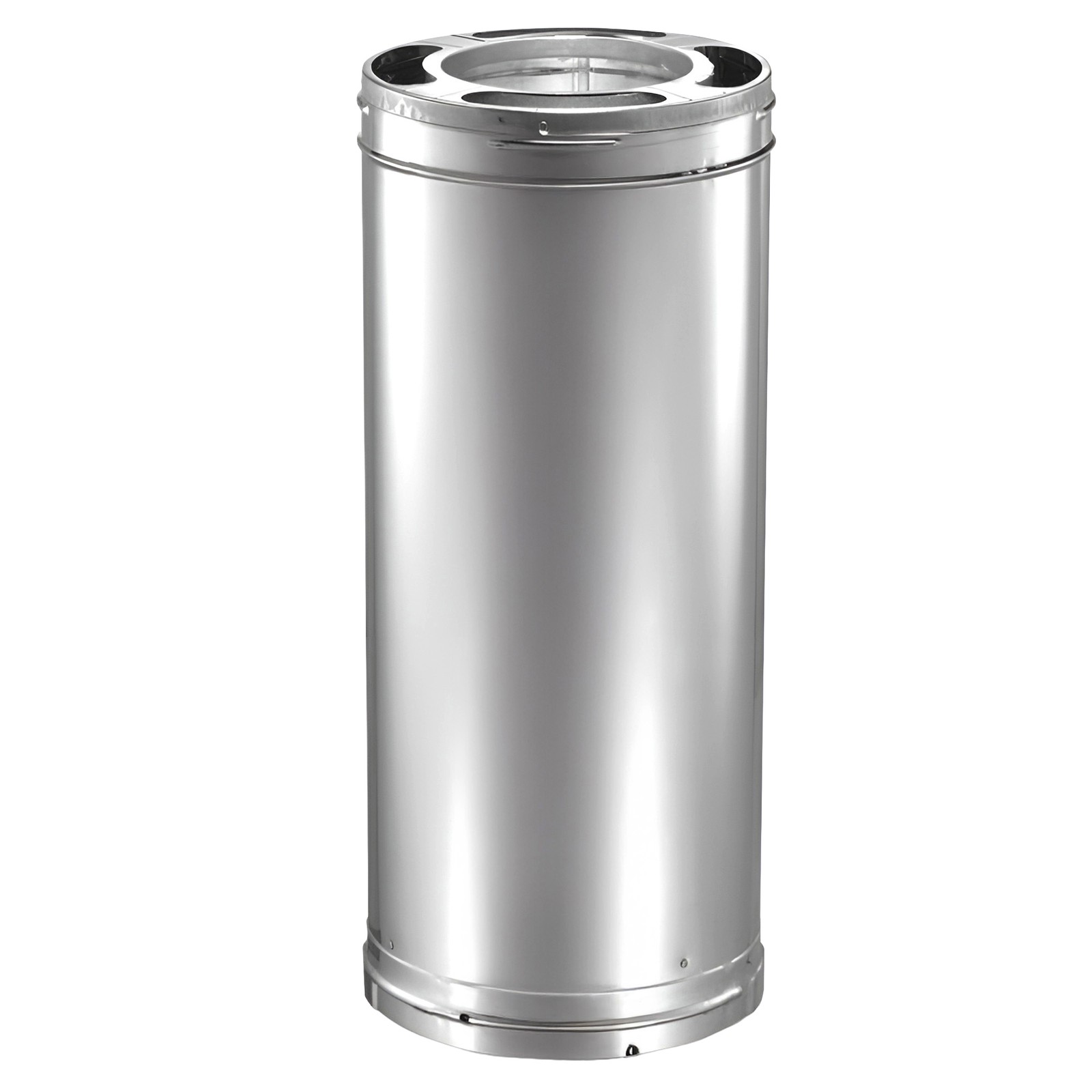 DuraVent DuraPlus Galvanized Steel Triple Wall Stove Pipe, 36 x 6
