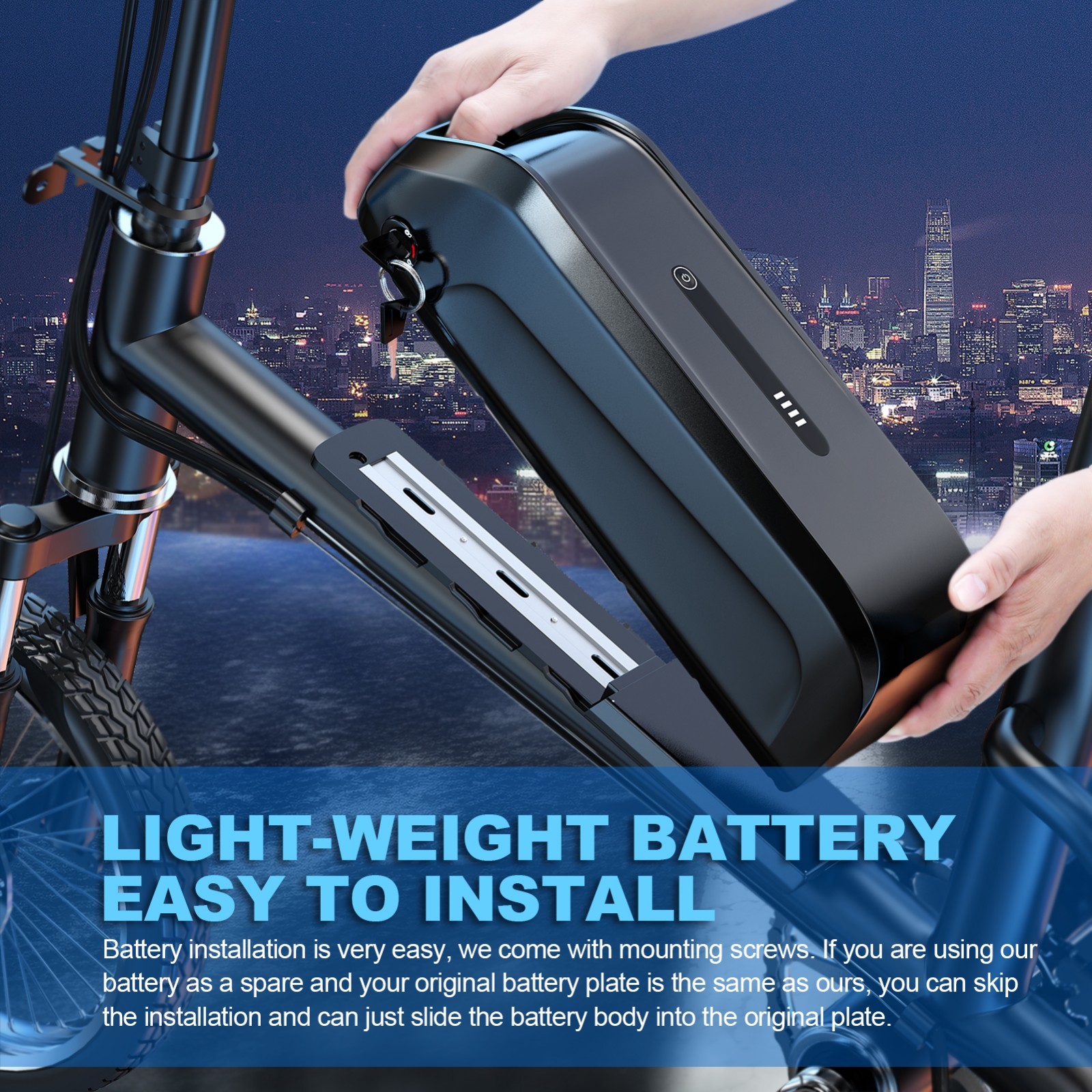 H HAILONG 52V 20AH Battery