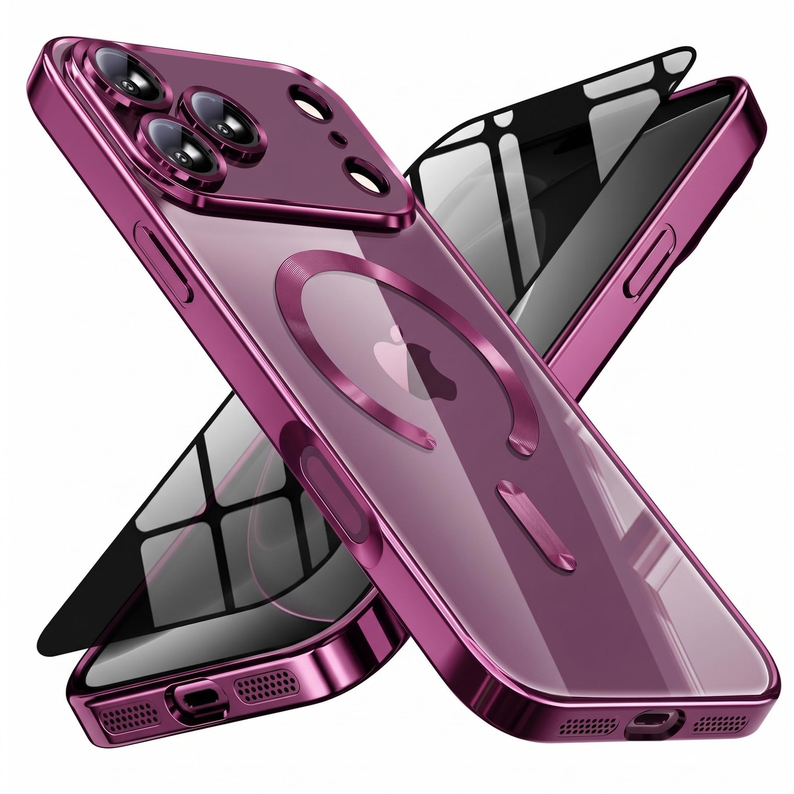 Funda Magnetica Para iPhone 18 PRO MAX Shockproof Cubierta Carcasa Heavy Duty