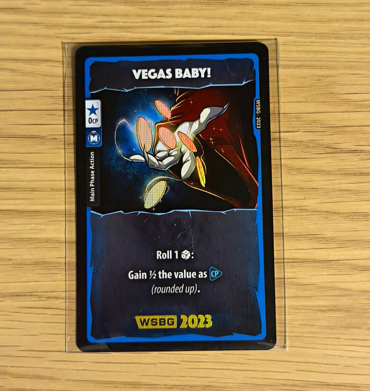 NEW - Dice Throne WSBG Vegas Baby Promo Card