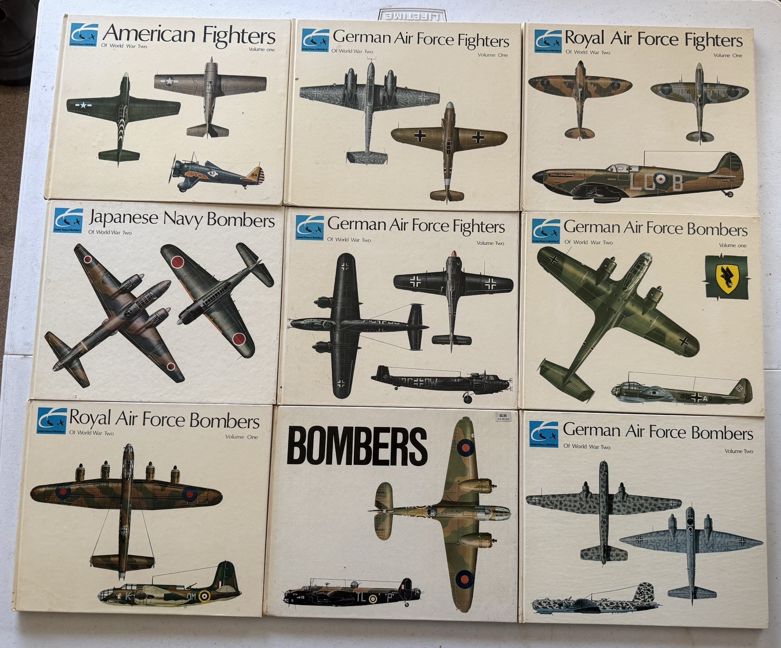 Combat Planes Of World War II Series - Complete Books 1-9 - Doubleday Original Combat Planes Of World War II Series - Complete Books 1-9 - Doubleday Original