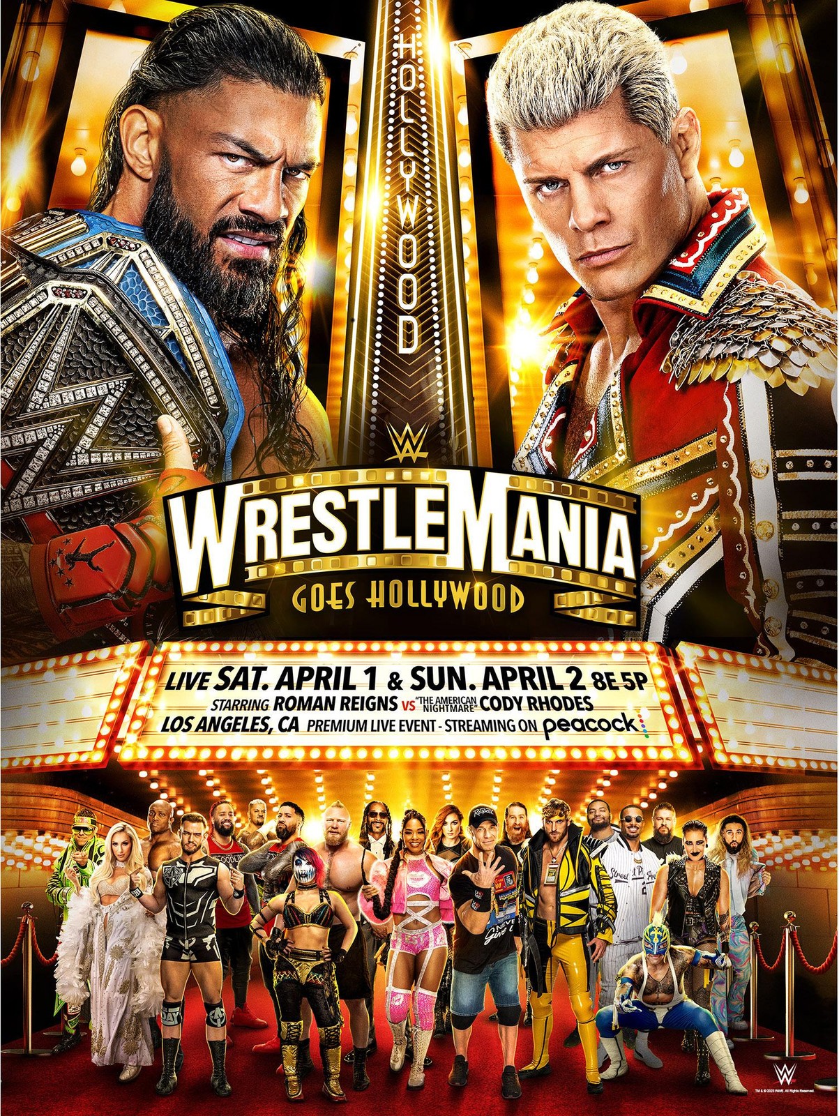 Wrestlemania 39 WWE 2023 18\ Wrestlemania 39 WWE 2023 18\