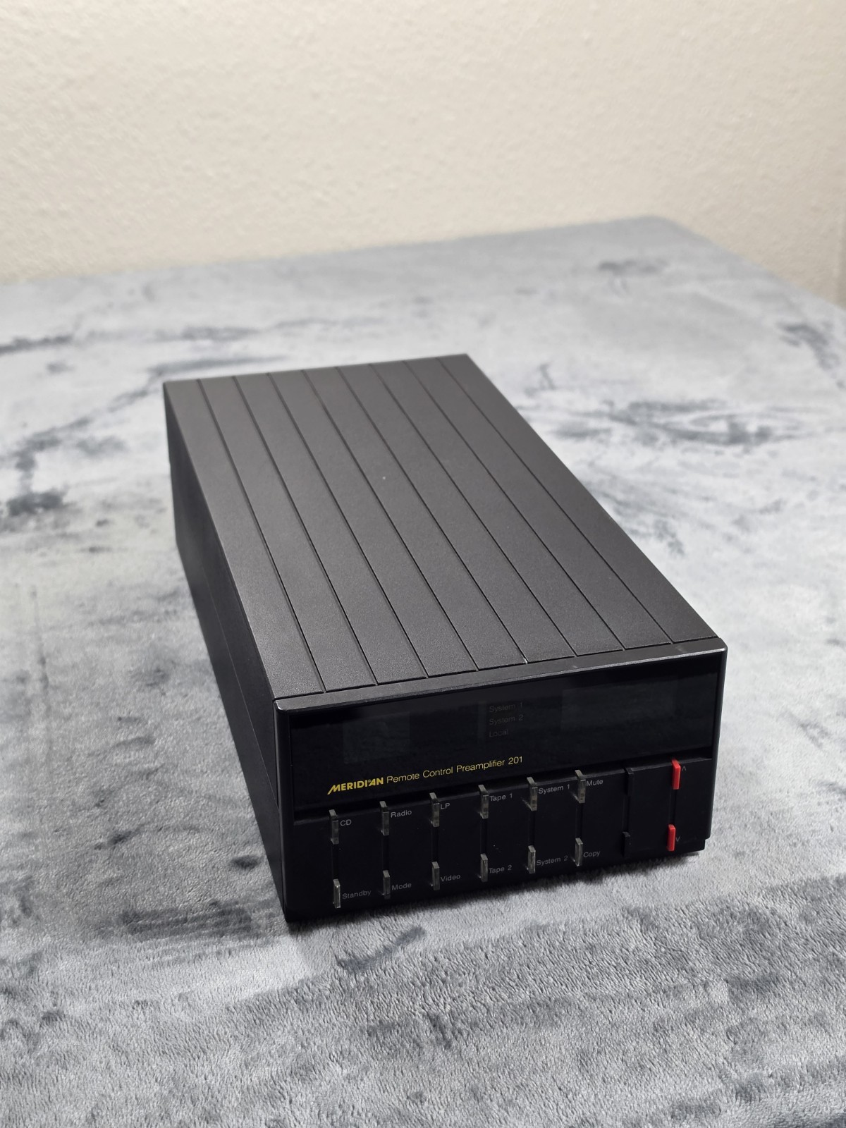 Vintage Meridian 201 Preamplifier *240v Sold As Is Estate Find