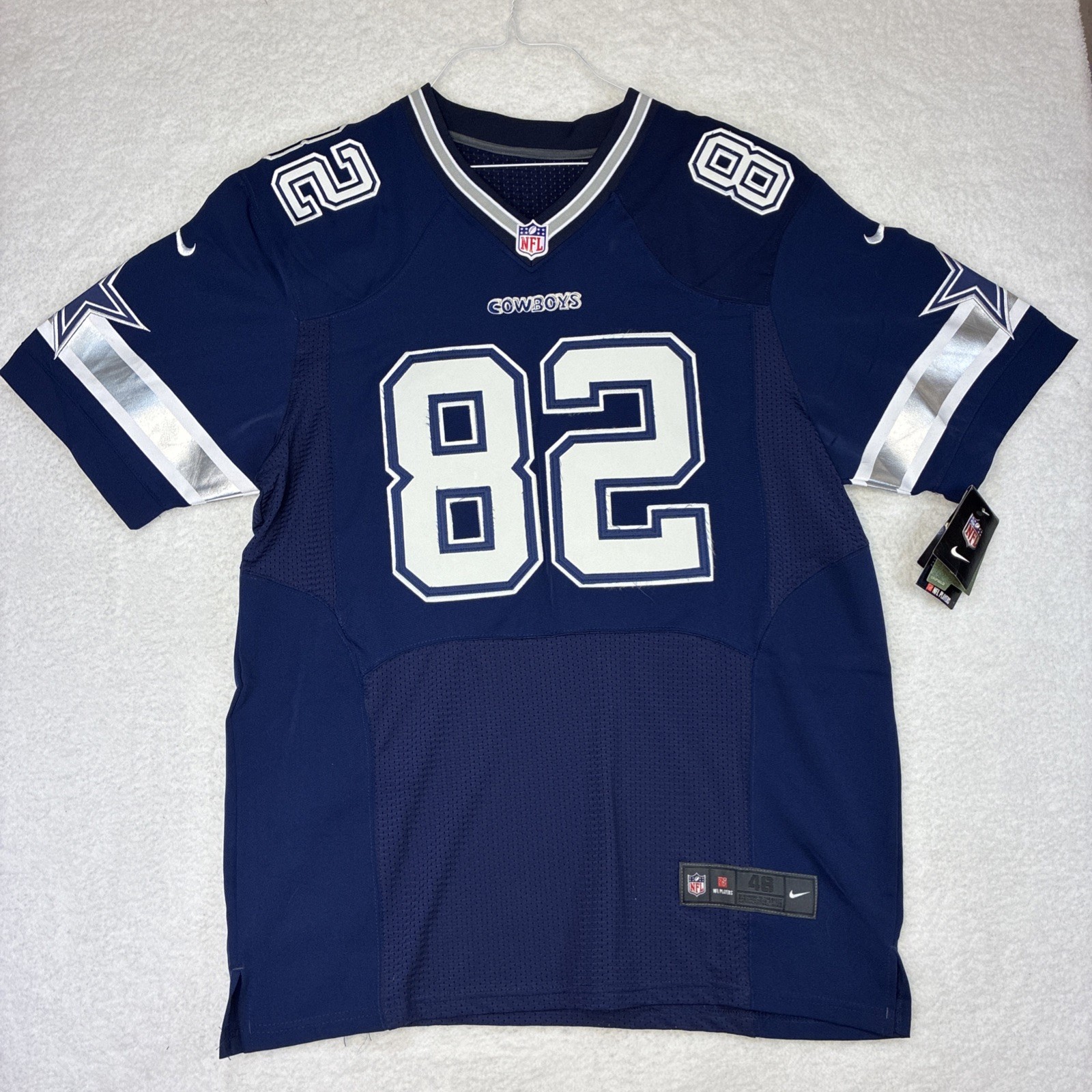 Nike NFL Dallas Cowboys Jason Witten #82 On Field Jersey Blue Men\'s 48 NWT Nike NFL Dallas Cowboys Jason Witten #82 On Field Jersey Blue Men\'s 48 NWT