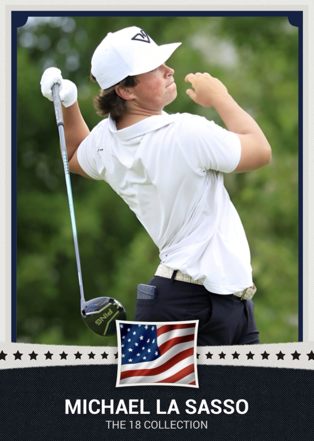 Michael La Sasso | American Professional Golfer | Fan Favorite Card