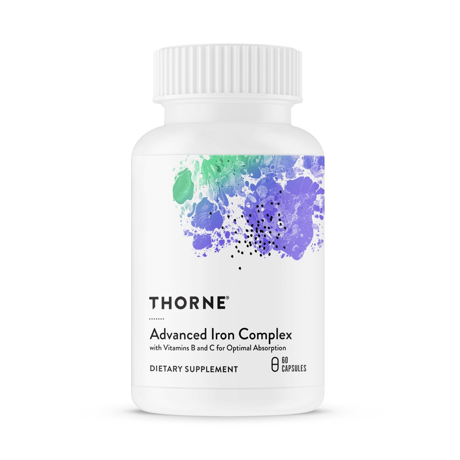 Thorne Advanced Iron Complex 60 Caps EXP 2028 Thorne Advanced Iron Complex 60 Caps EXP 2028