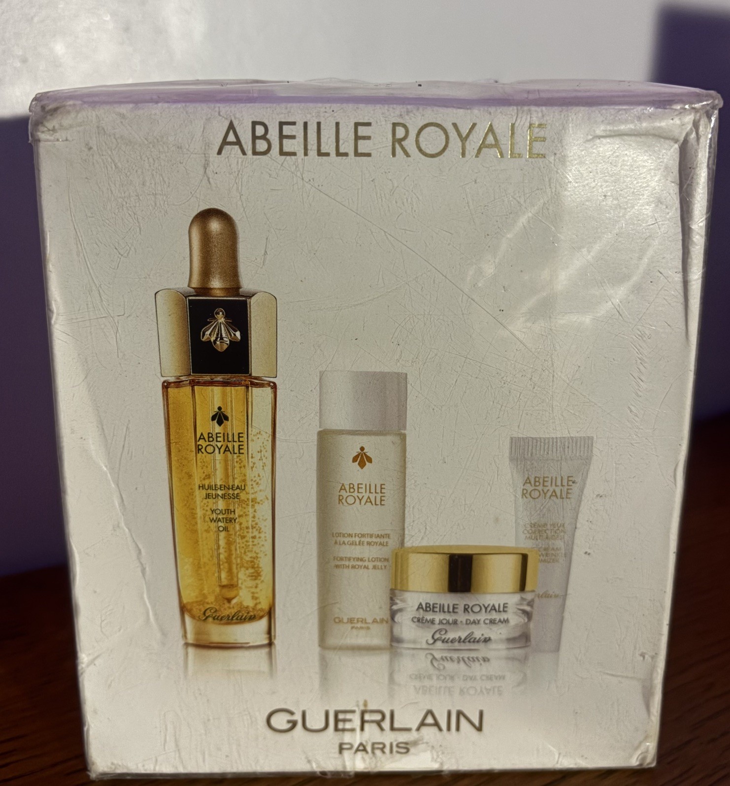 GUERLAIN PARIS, ABEILLE ROYALE Age-Defying 4pcs. Set. NIB SEALED