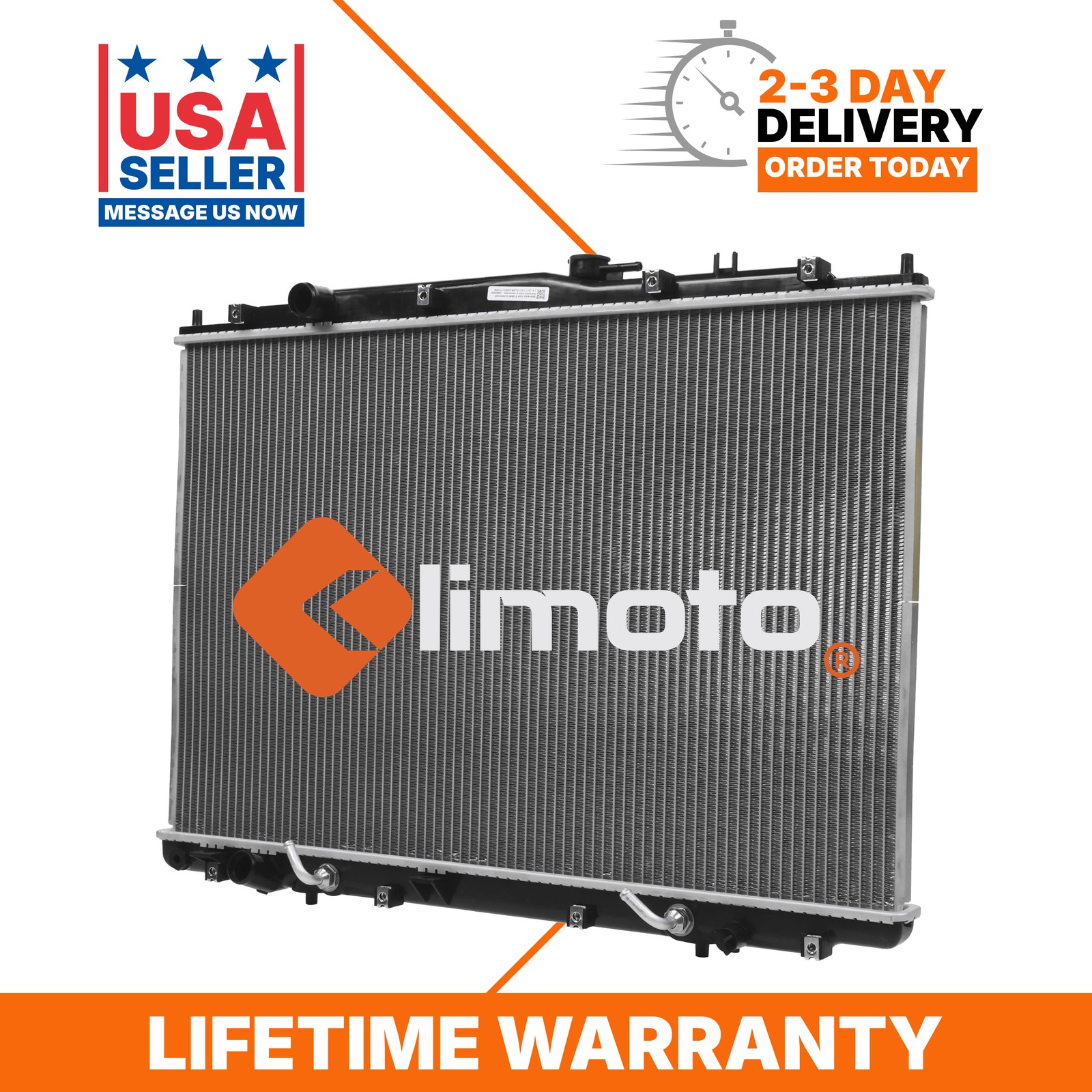 2417 Radiator Compatible With Honda Pilot 2003-2004 & Acura MDX 2001-2002 2417 Radiator Compatible With Honda Pilot 2003-2004 & Acura MDX 2001-2002