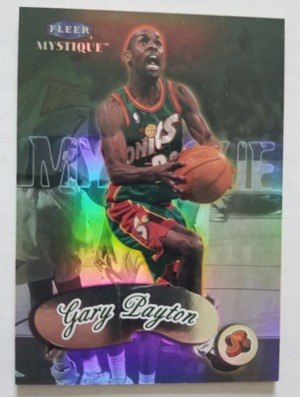 1999-00 Fleer Mystique Gary Payton Seattle SuperSonics #46