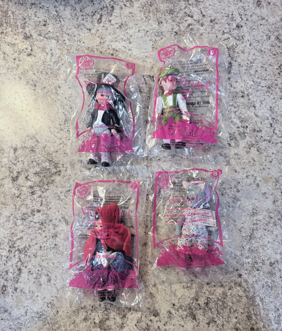 2010 McDonald’s Madame Alexander Happy Meal Dolls LOT NIP 2010 McDonald’s Madame Alexander Happy Meal Dolls LOT NIP
