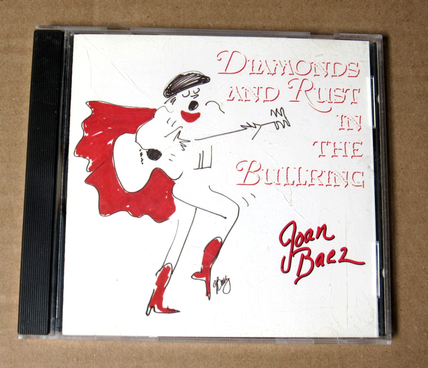 JOAN BAEZ Diamonds & Rust In The Bullring CD Live Folk LIKE-NEW DISC FREE JOAN BAEZ Diamonds & Rust In The Bullring CD Live Folk LIKE-NEW DISC FREE