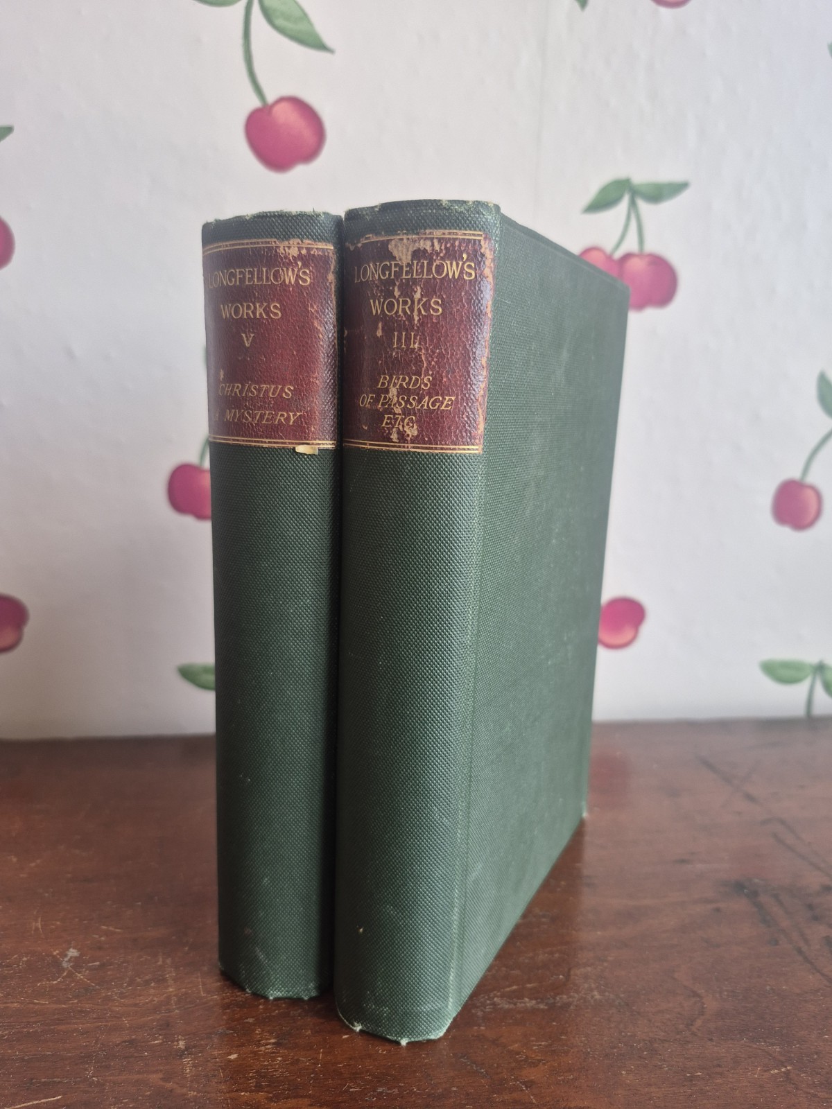 The Works of Henry Wadsworth Longfellow 1886 Volumes Ill And V Illustrated 