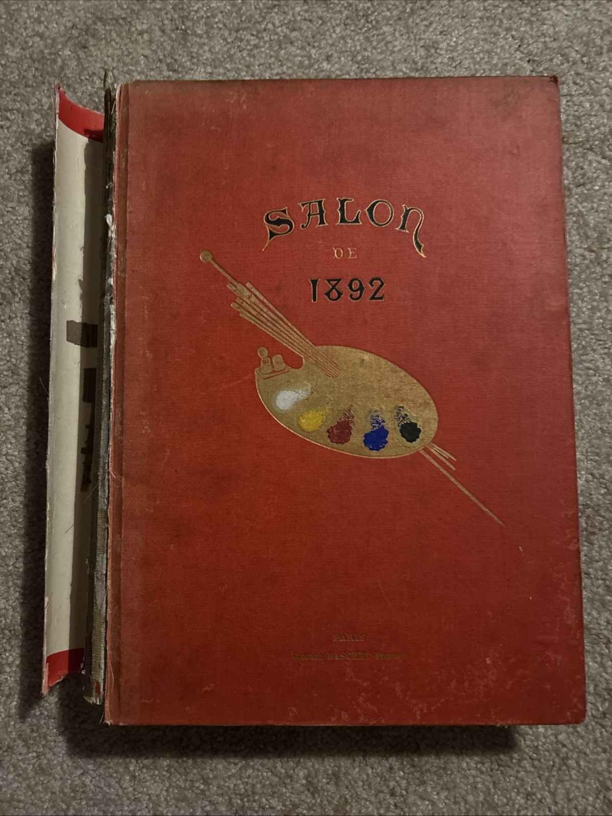 ANTIQUE 1892 - Salon de 1892: Société des Artistes Français Et Société...