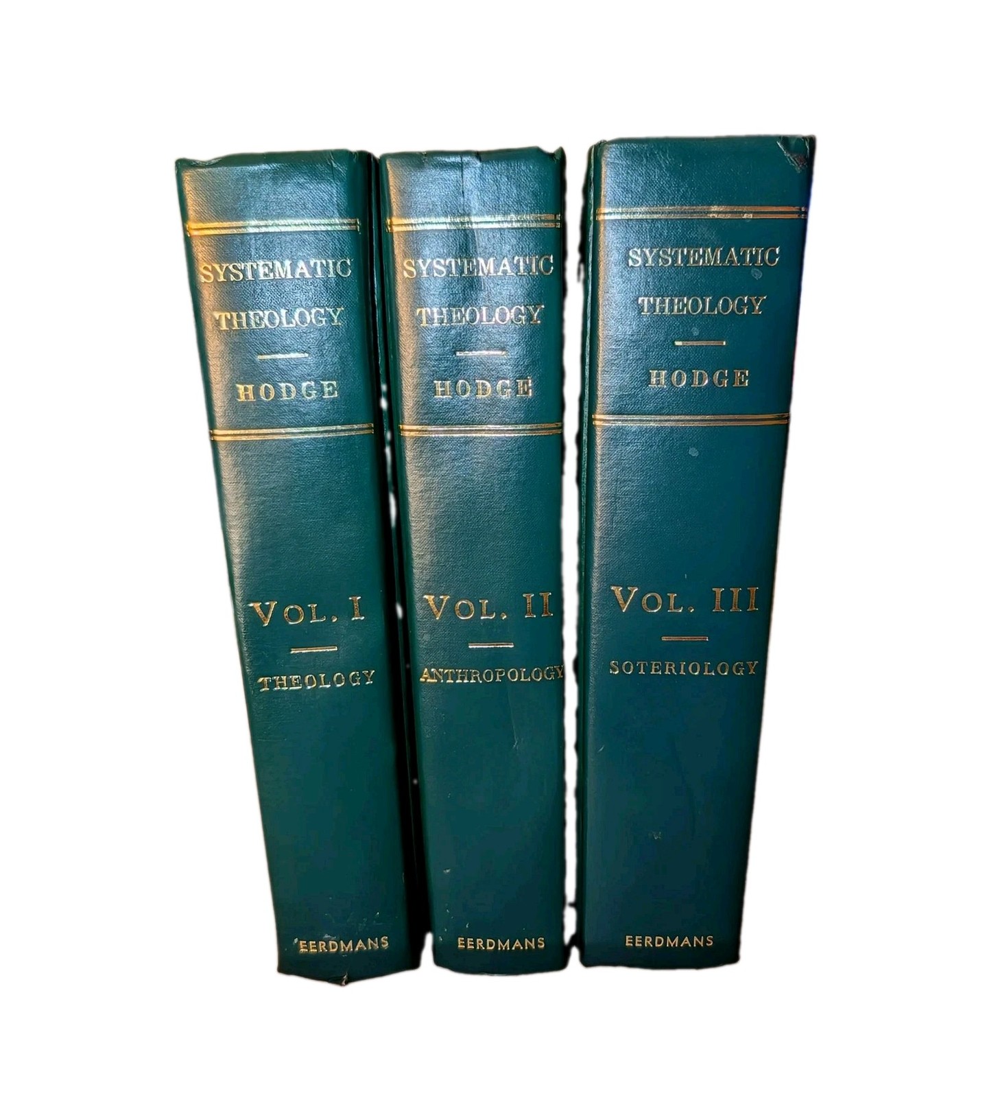 Systematic Theology Charles Hodge 3 Vol Book Set Hardcover 1999 1st Ed LNC A+ 