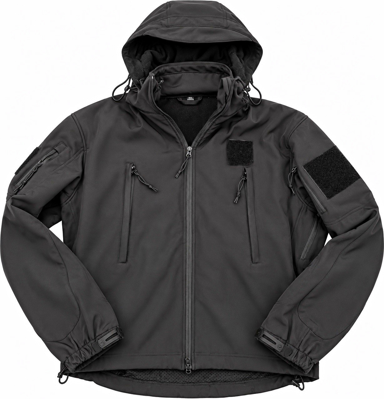 Rothco Special Ops Tactical Soft Shell Jacket Black 2XL #9768 Fleece Lined