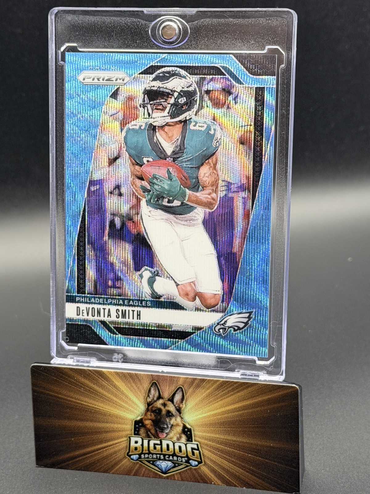 2024 Panini Prizm - Devonta Smith #234 Blue Wave Prizm /230